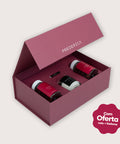 Coffret Edição Limitada de São Valentim com duas embalagens de gomas para Aumentar a Líbido e Relaxar Sex Up e oferta de Vela de Massagem e Fósforos